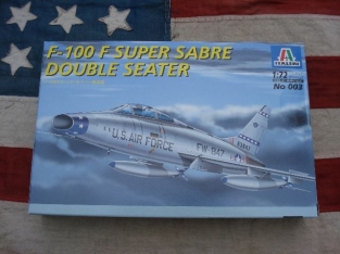Italeri 003 F-100F Super Sabre 